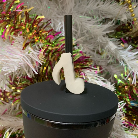 Music Note Straw Topper - Picture 4 of 4